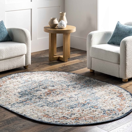Nuloom Sawyer Vintage Transitional Area Rug 8ft x 10ft KKDL01A-O8010